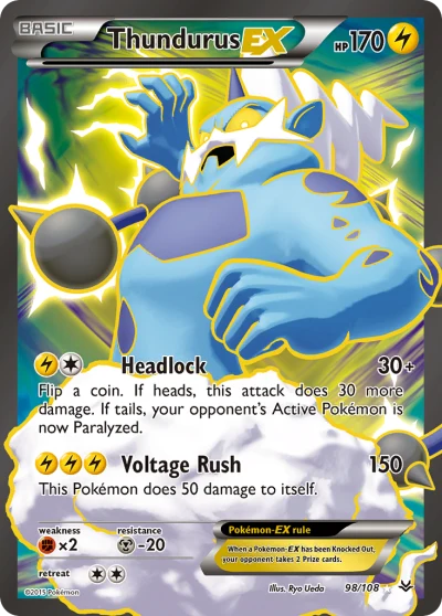 Thundurus-EX #98