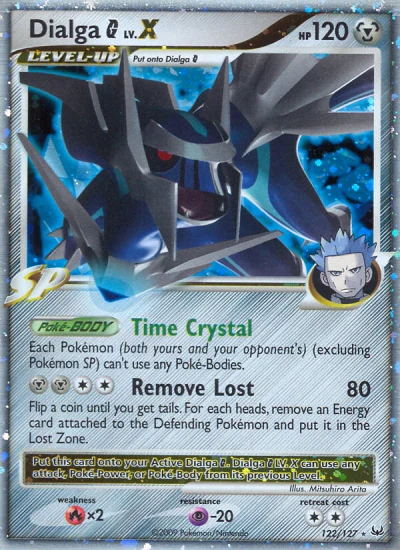 Dialga G LV.X #122