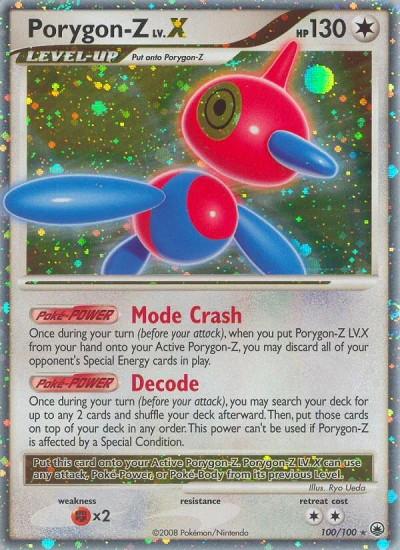 Porygon-Z LV.X #100