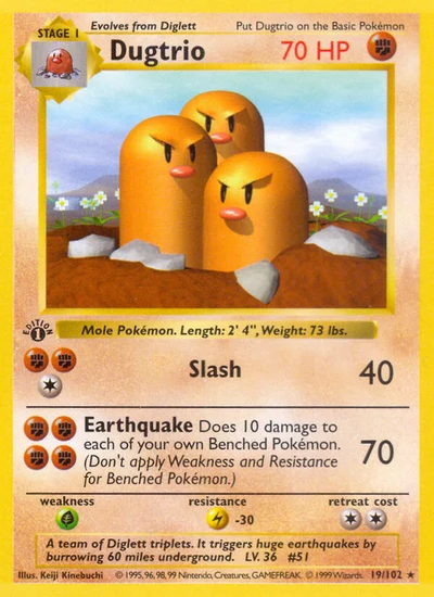 Dugtrio #19