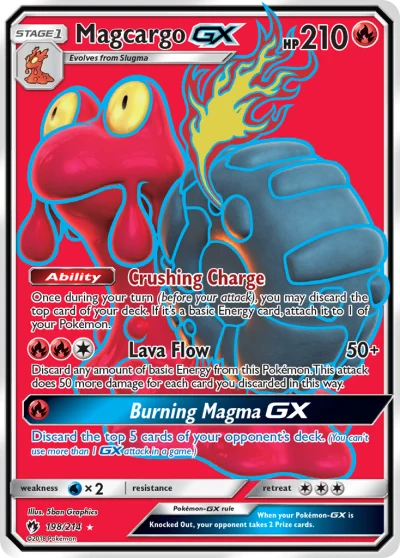Magcargo-GX #198