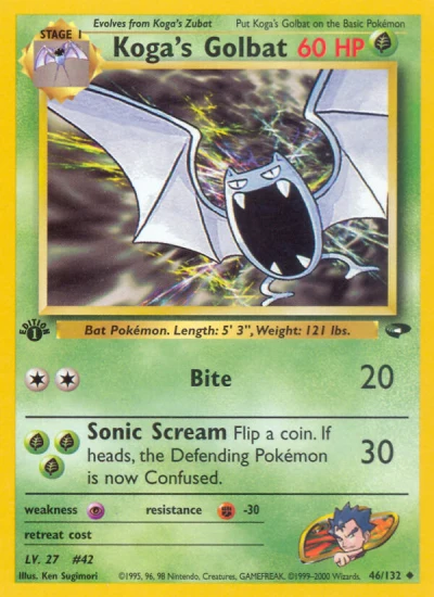 Koga's Golbat #46