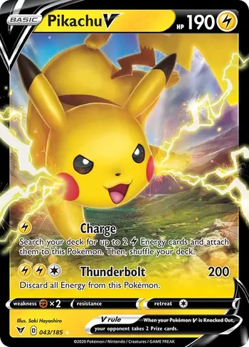Pikachu V #VIV 043