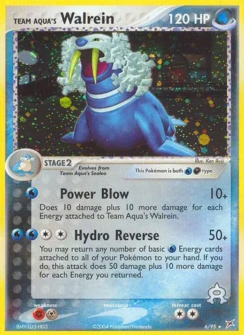 Team Aqua's Walrein #6