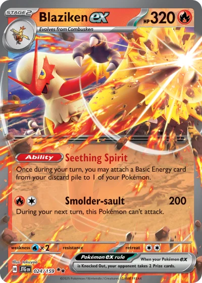 Blaziken ex #24