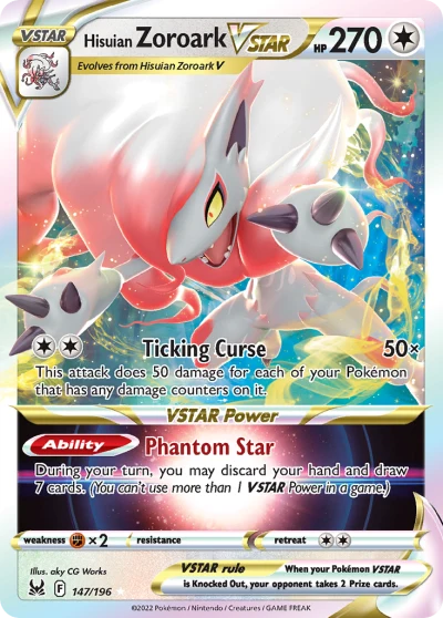 Hisuian Zoroark VSTAR #147