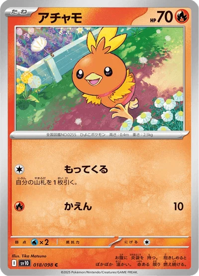 アチャモ #18