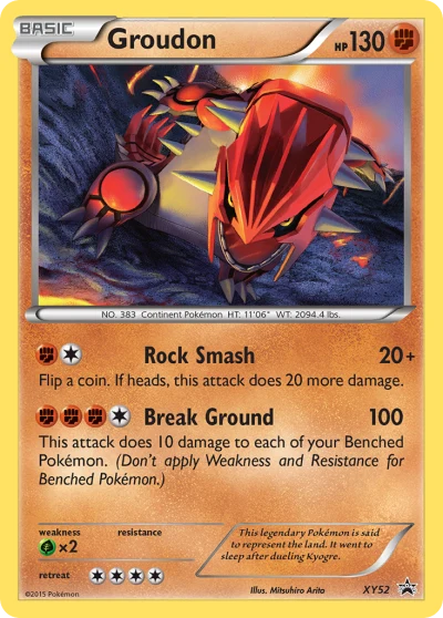 Groudon #XY52