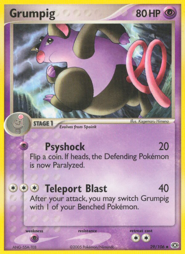 Grumpig [Reverse Holo]