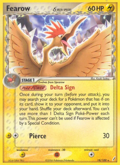 Fearow δ #18