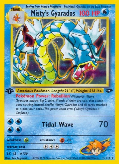 Misty's Gyarados #13
