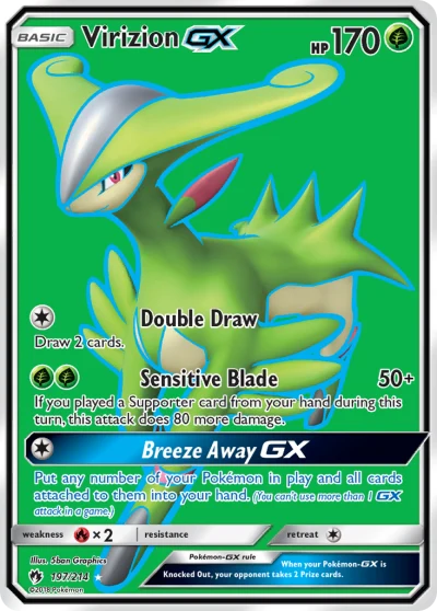 Virizion-GX #197