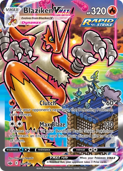 Blaziken VMAX #201