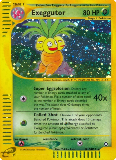 Exeggutor #H10