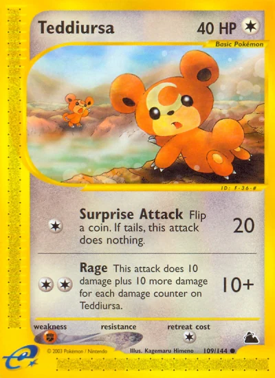 Teddiursa #109