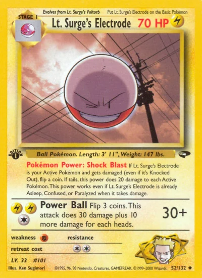 Lt. Surge's Electrode #52