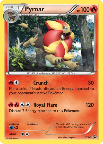 Pyroar #XY26