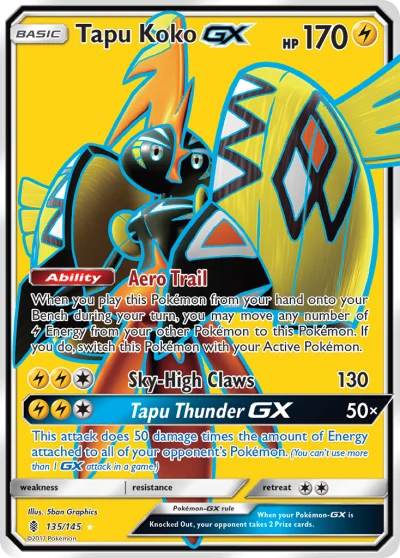 Tapu Koko-GX #135