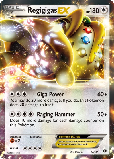 Regigigas-EX #82