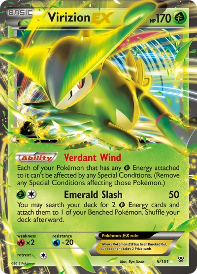 Virizion-EX #9