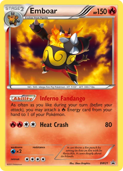 Emboar #BW21
