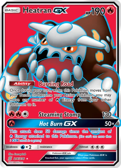Heatran-GX #216