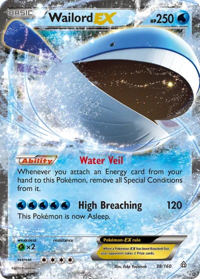 Wailord-EX #38