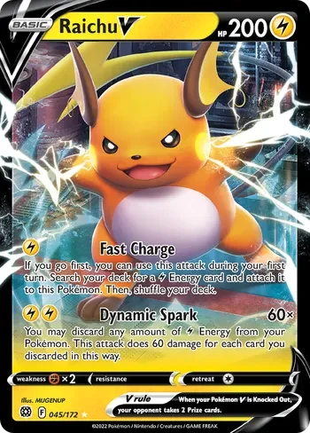 Raichu V #BRS 045