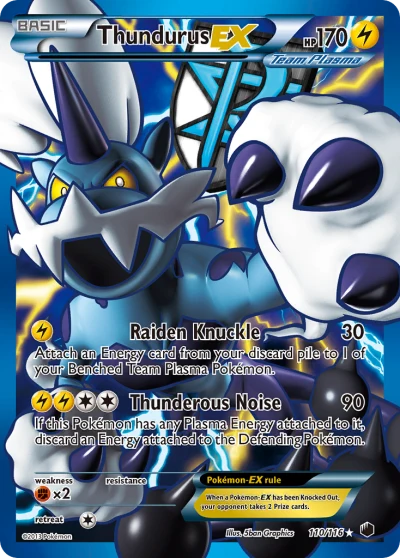 Thundurus-EX #110