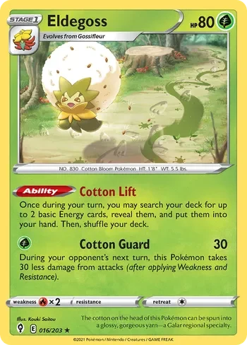 Eldegoss #EVS 016