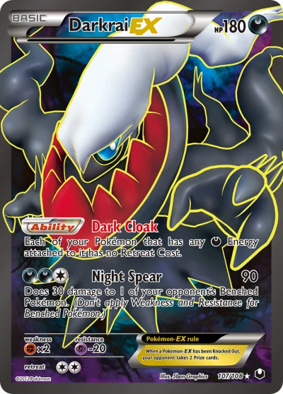 Darkrai-EX #107