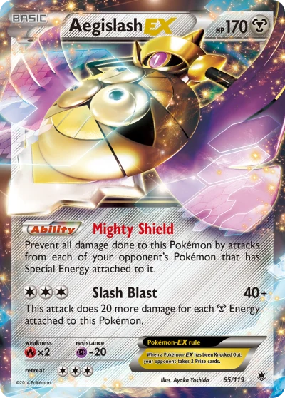 Aegislash-EX #65