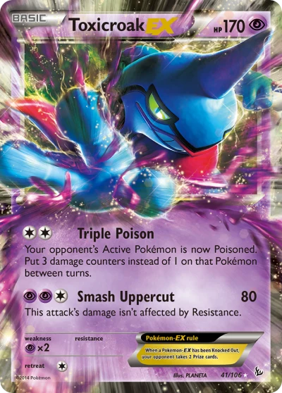Toxicroak-EX #41