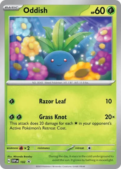 Oddish #102