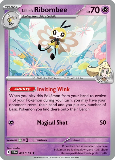 Lillie’s Ribombee #JTG 067
