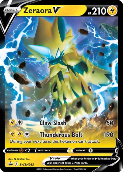 Zeraora V #SWSH263