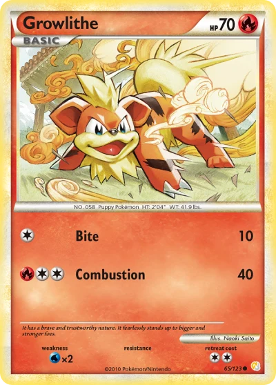 Growlithe #65
