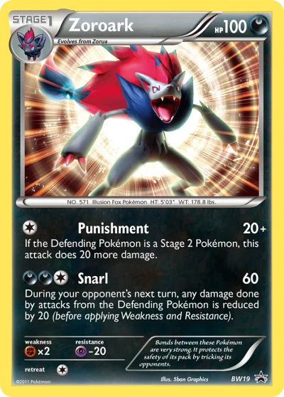 Zoroark #BW19