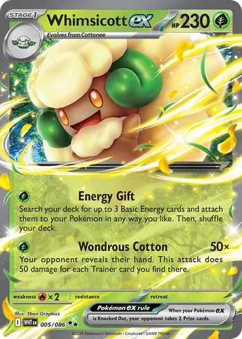 Whimsicott ex #005