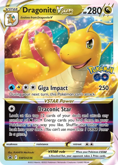 Dragonite VSTAR #SWSH236