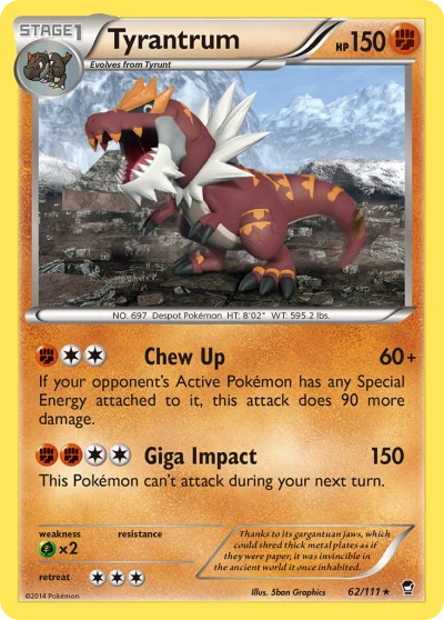 Tyrantrum #62