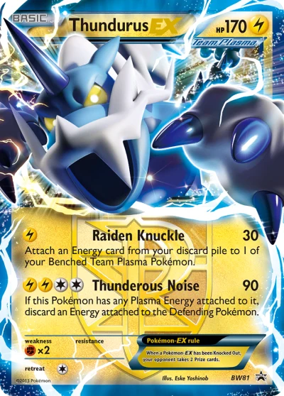 Thundurus-EX #BW81