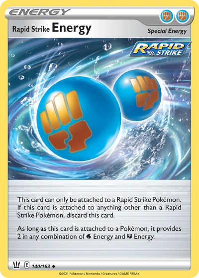 Rapid Strike Energy #140