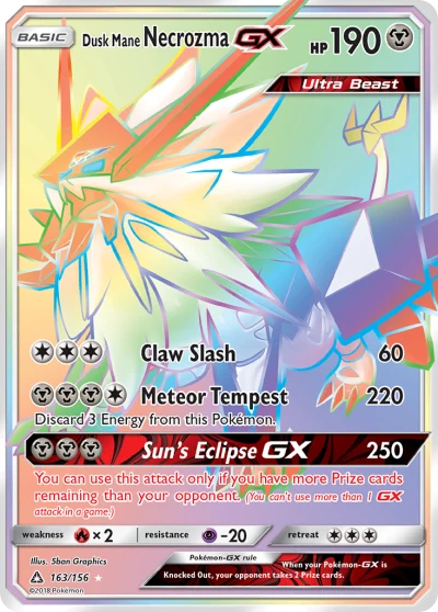 Dusk Mane Necrozma-GX #163