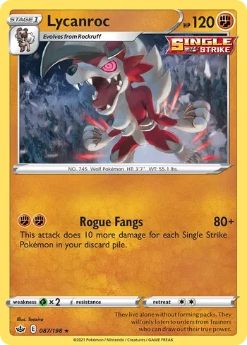 Lycanroc #CRE 087