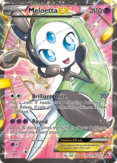 Meloetta-EX #RC25