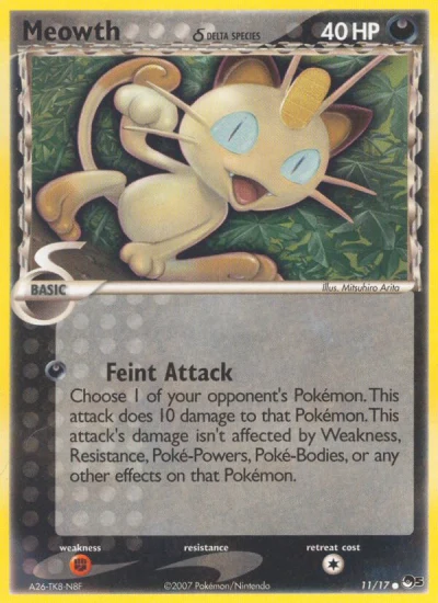 Meowth δ #11
