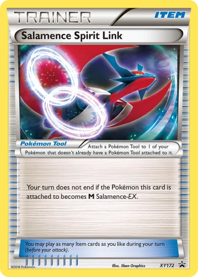 Salamence Spirit Link #XY172