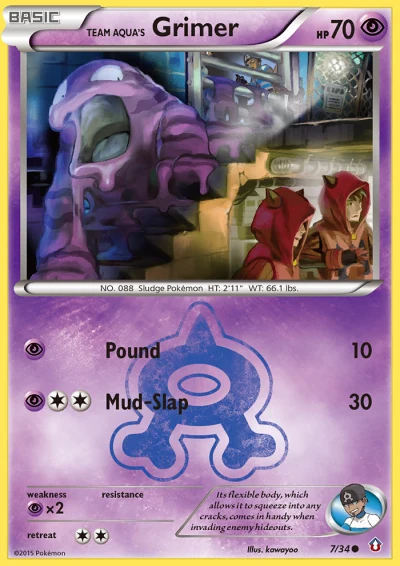 Team Aqua's Grimer #7
