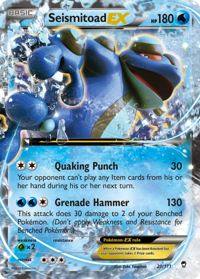 Seismitoad-EX #20
